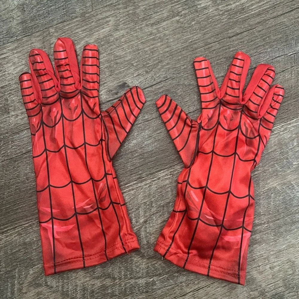 Marvel Spider-Man Blue and Red Muscle Kids Costume - Picture 9 of 10